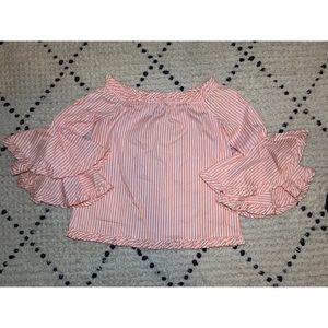 Caroline Constas Off-the-Shoulder Top